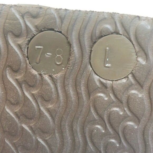 Quicksilver Flip Flop Sandals Womens 7-8 Boho Summer Beach Striped Swim Sand - Picture 2 of 8